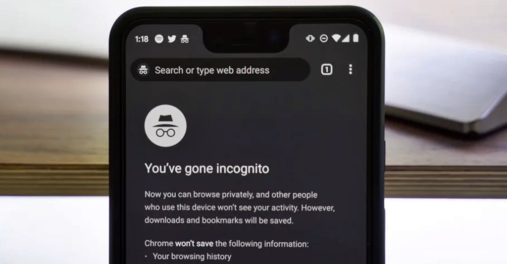 google chrome incognito quick launch on chromebook